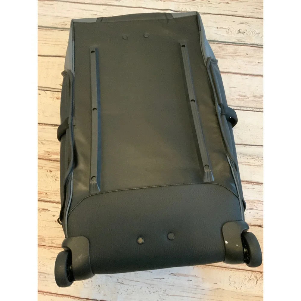 Samsonite Wheeled Duffel Bag Large Rolling Travel Luggage Charcoal Black 1118365